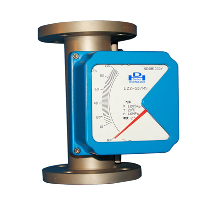 metal tube flow meter